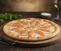Pizza saumon