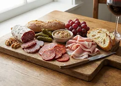 Planche de charcuterie française