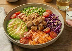 Poke bowl poulet