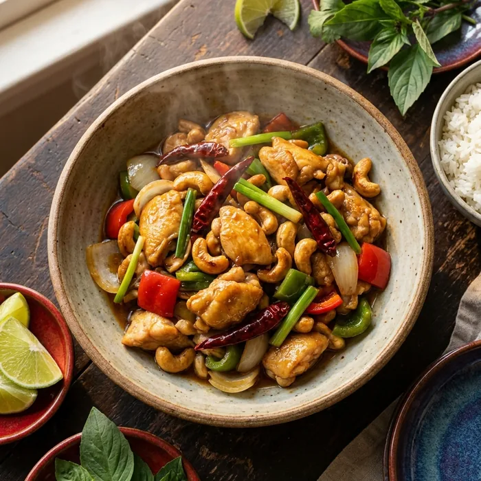 Poulet aux noix de cajou