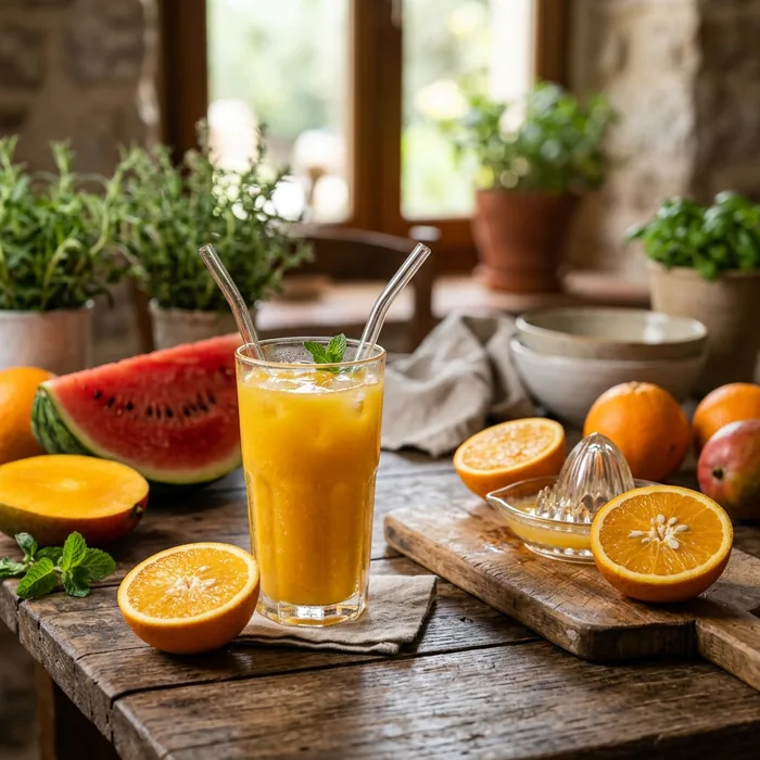 Jus de fruit frais