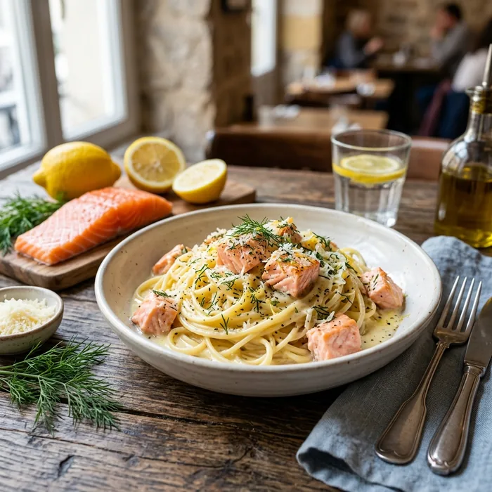Pasta Saumon