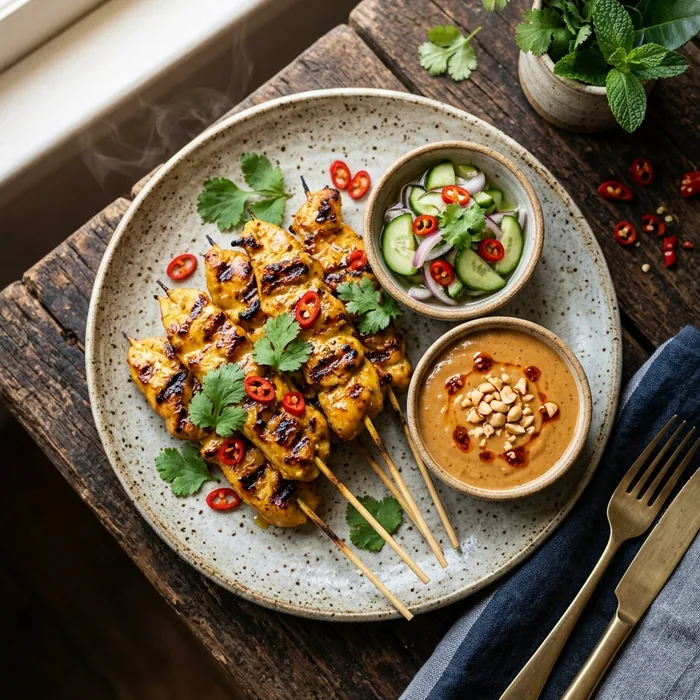 Poulet Satay