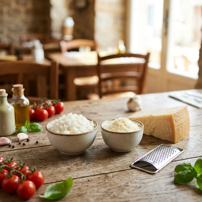 Supplément riz ou parmesan